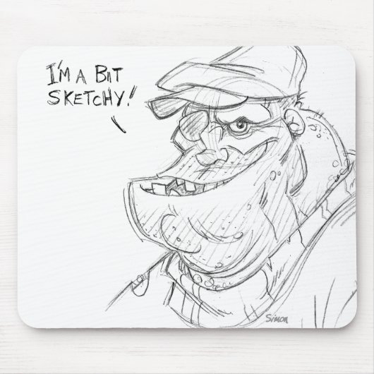 不完全 マウスパッド (正面)