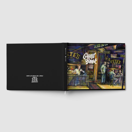 不定形幽霊のよく出るの影によって ゲストブック (全面)