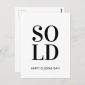 不実在動産が終業喜びの日を売る  ポストカード (正面/裏面)