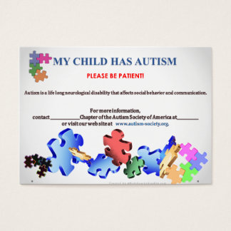 不寛容なビジネスカード