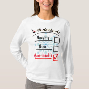 不審なクリスマス Tシャツ