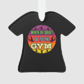 不審時の女子体操ジムへ オーナメント (裏面)