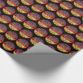 不審時の女子体操ジムへ ラッピングペーパー (角)