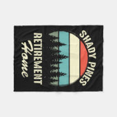 不審者 ネス 面白い名言 引退の日 パーティー ホーム フリースブランケット (正面(横))