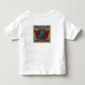 不屈のアメリカ愛 トドラーTシャツ (裏面)