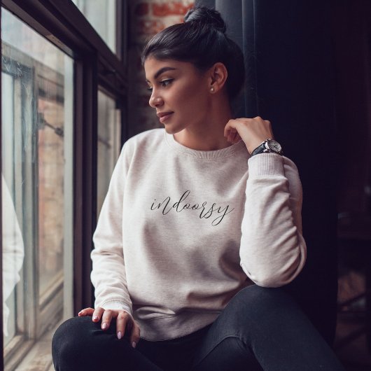 不屈のクルーネック | Cozy おもしろい Pullover Sweatshirt スウェットシャツ