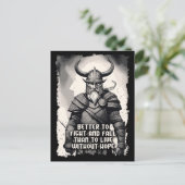 不屈のバイキング精神 ポストカード (スタンド正面)