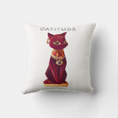 不屈の精神は万物だ クッション (裏面)