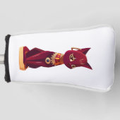 不屈の精神は万物だ ゴルフヘッドカバー (正面)