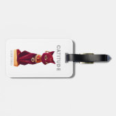 不屈の精神は万物だ ラゲッジタグ (裏面横)