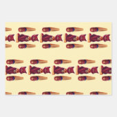 不屈の精神は万物だ ラッピングペーパーシート (正面)