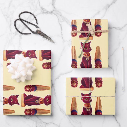 不屈の精神は万物だ ラッピングペーパーシート (正面)