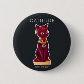 不屈の精神は万物だ 缶バッジ (正面)