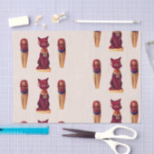 不屈の精神は万物だ 薄葉紙 (クラフト)