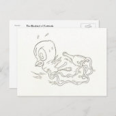 不屈の青い鳥 ポストカード (正面/裏面)