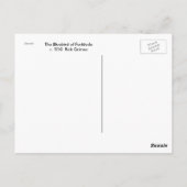 不屈の青い鳥 ポストカード (裏面)