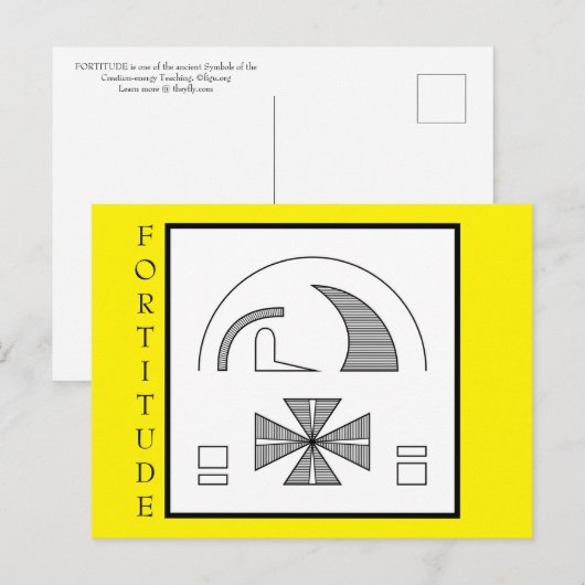 不屈はがき ポストカード (正面/裏面)