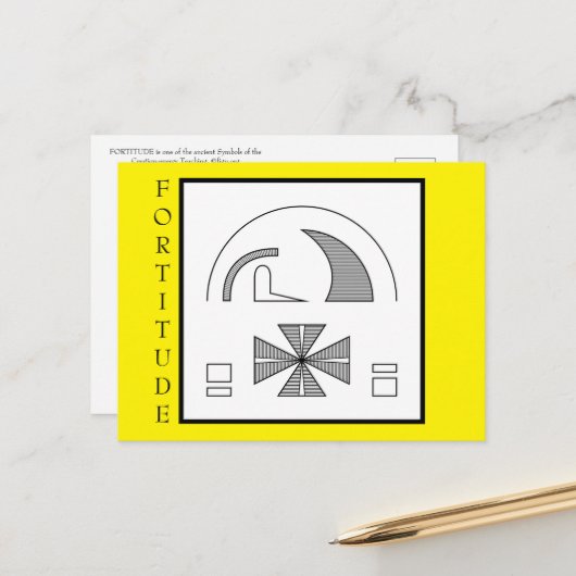 不屈はがき ポストカード (正面/裏面インサイチュ)