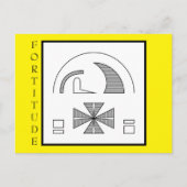 不屈はがき ポストカード (正面)