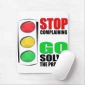 不平を言うことを止めて下さい マウスパッド (マウス)