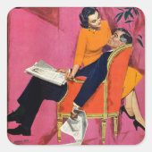 不平年 スクエアシール (正面)