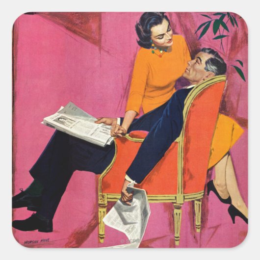 不平年 スクエアシール (正面)