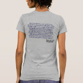 不平等に冗談を言わないでください2 Cor 6:14 Tシャツ (裏面)