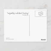 不平等は前世紀に入った ポストカード (裏面)