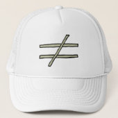 不平等 キャップ (正面)