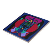 不平衡抽象芸術 タイル (側面)