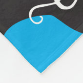 不平、不平のパグのフリースのブランケット フリースブランケット (角)