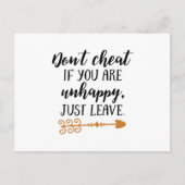 不幸なもしことをごまかすな離れ ポストカード (正面)