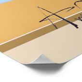 不幸な人間関係 ポスター (角)