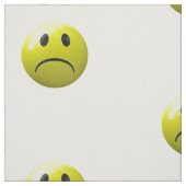 不幸な顔絵文字 ファブリック (見本)