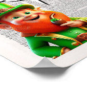 不幸にも決してアイルランド人の___を受け入れ賛美ない ポスター (角)