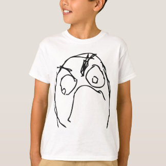 不幸怒なミーム顔 Tシャツ