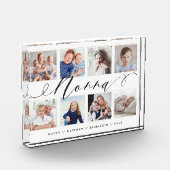 不当贈与 |孫の写真コラージュ フォトブロック (左)