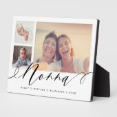 不当贈与 |孫3フォトコラージュ フォトプラーク (側面)