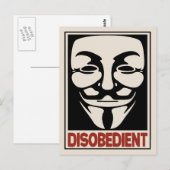 不従順な ポストカード (正面/裏面)