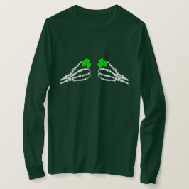 不快なアイルランド人の挑発的な手Tシャツ Tシャツ