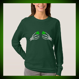 不快なアイルランド人の挑発的な手Tシャツ Tシャツ