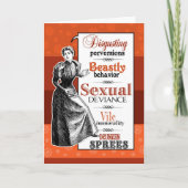 不快な倒錯 カード (正面)