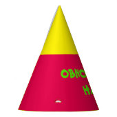 不快な帽子 パーティーハット (左)