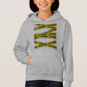 不快な気持ち 警察テープ 通るな (正面)