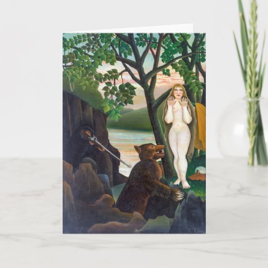 不快な驚き |アンリ・ルソー | カード (正面)