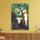 不快な驚き |アンリ・ルソー | キャンバスプリント (インサイチュ (リビング))