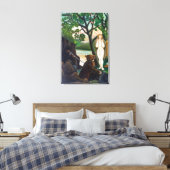 不快な驚き |アンリ・ルソー | キャンバスプリント (インサイチュ (寝室))