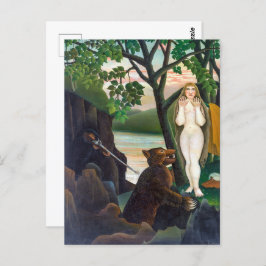 不快な驚き |アンリ・ルソー | ポストカード