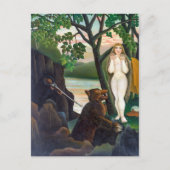 不快な驚き |アンリ・ルソー | ポストカード (正面)