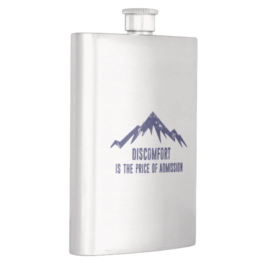 不快は入場の価だ フラスク (右)